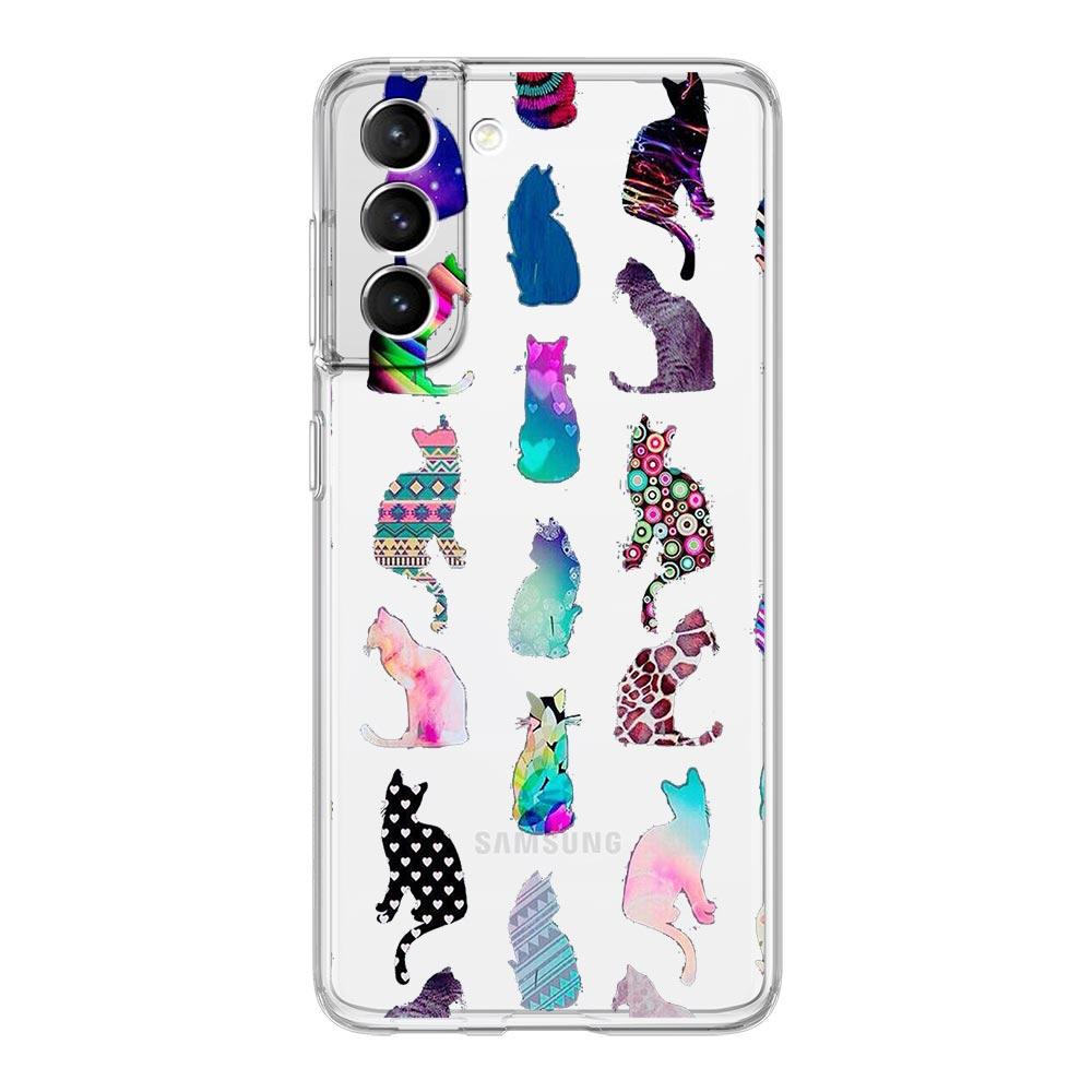 Чехол для телефона с абстрактным рисунком глаз и груди для Samsung Galaxy S22 S21 S20 FE Ultra 5G S10 S10E S9 S8 Plus Note 10 20, прозрачный чехол Samsung S21