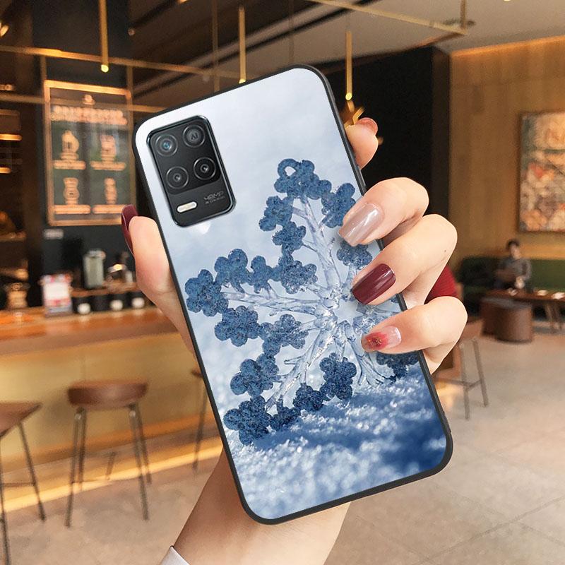 Snowflake Winter Phone Case For iPhone Samsung Galaxy Redmi Xiaomi Oppo OnePlus Note S A 7 8 9 10 11 12 13 14 20 21 22 23 53 54 Pro Max Plus Ultra
