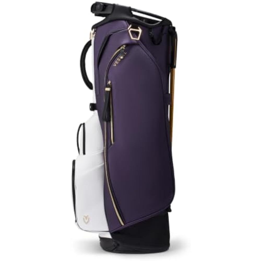 VESSEL Bezel Golf Caddy Bag Stand PLAYER 5.0 PRO PLAYER 5.0 PRO SINGLE STRAP MONARCH GENUINE MONARCH