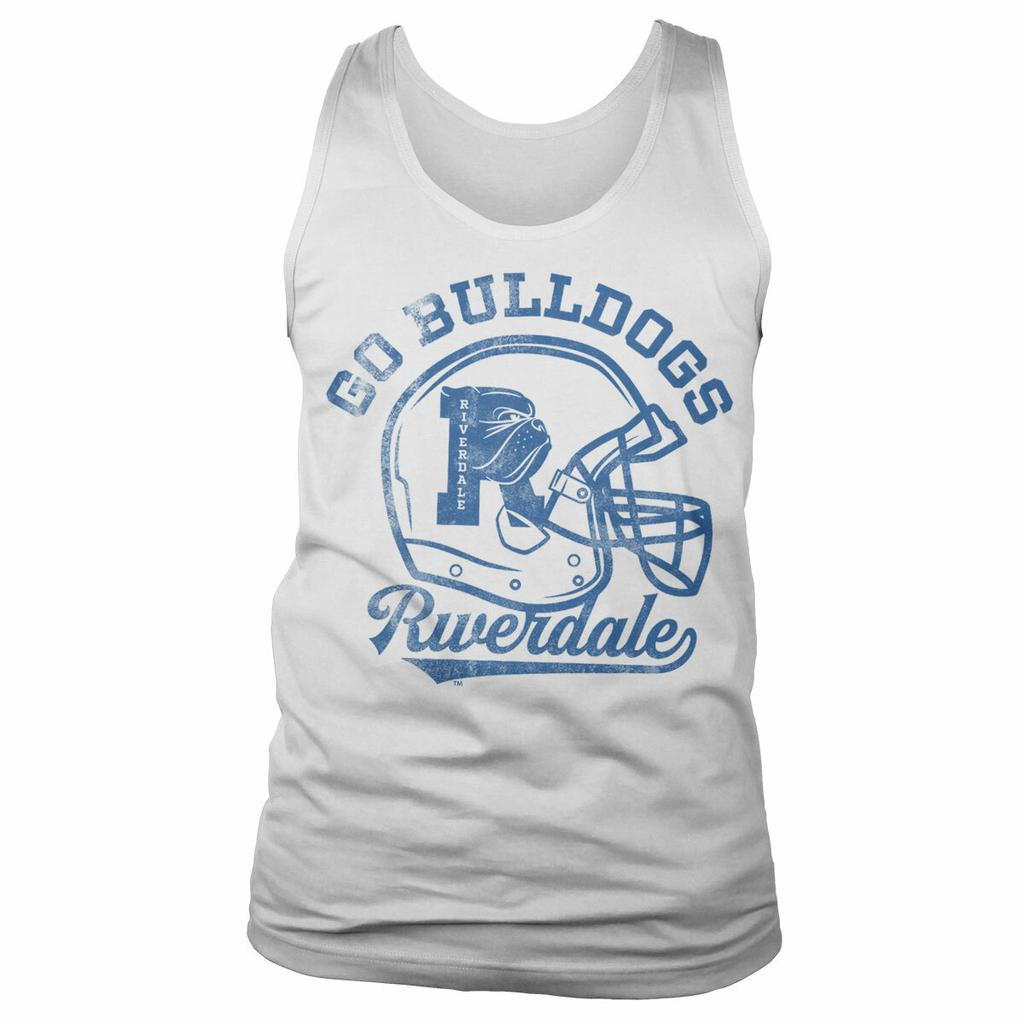 Licence Officielle Riverdale Go Bulldogs Vintage Débardeur Gilet S-XXL Tailles