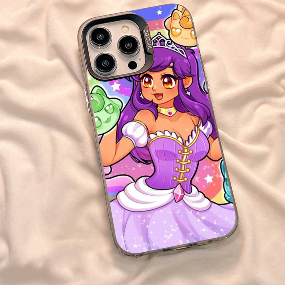 Aphmau Cute Girl Funny Phone Case For IPhone 16 15 14 13 12 11 17 Pro MAX Plus Pro Matte Shockproof Cover