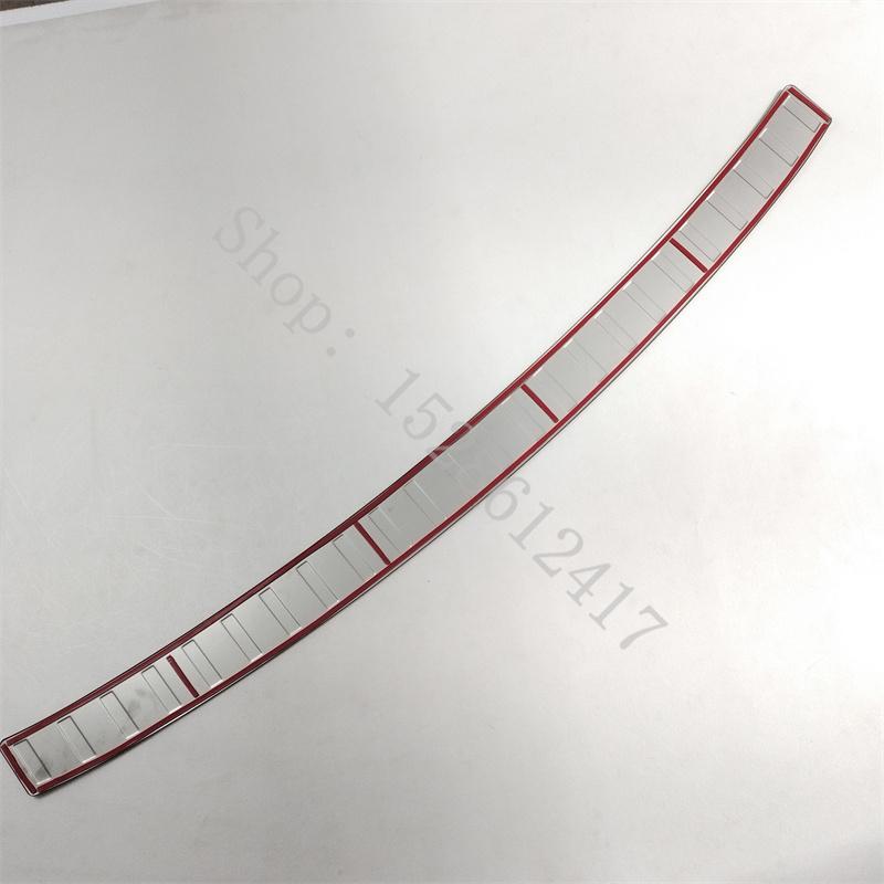 For BMW X5 E70 2007 2008 2009~2013 Stainless Steel Car Door Rear Bumper Protector Sill Trunk Tread Plate Trim Car Accessories