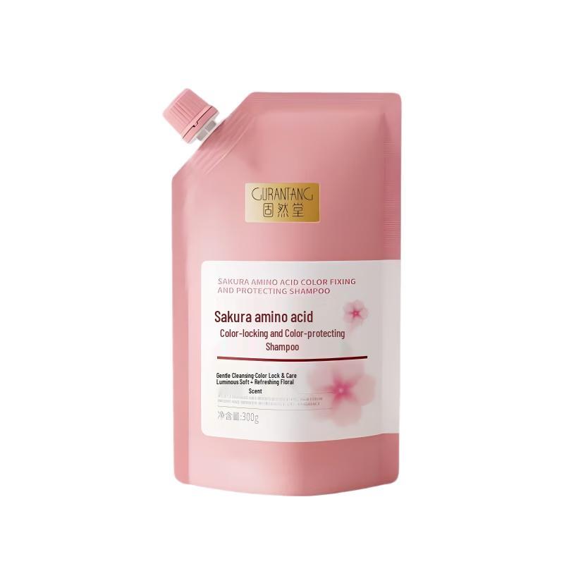 

GURANTANG Шампунь для фиксации цвета «Цветущая сакура» 300 г