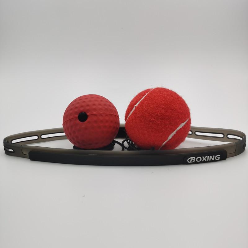 Head-Mounted Boxing Reflex Ball for Speed & Reaction Training at Home