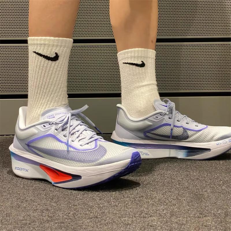 Nike Women's Black/Gray Carbon Plate Running Shoes W Zoom Fly 6 Sneakers Fn8455-004 Cm