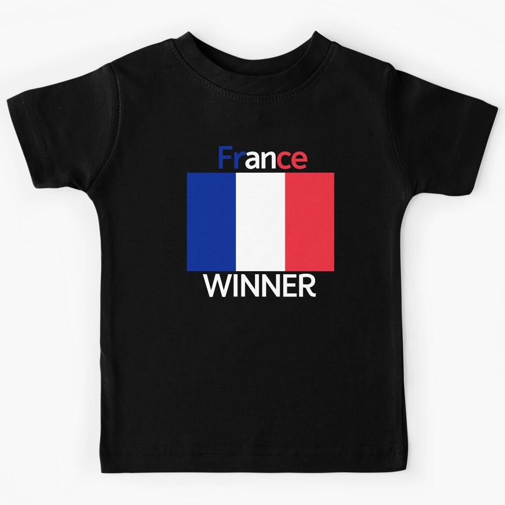 France football soccer - Funny Flag Kids T-Shirt 170