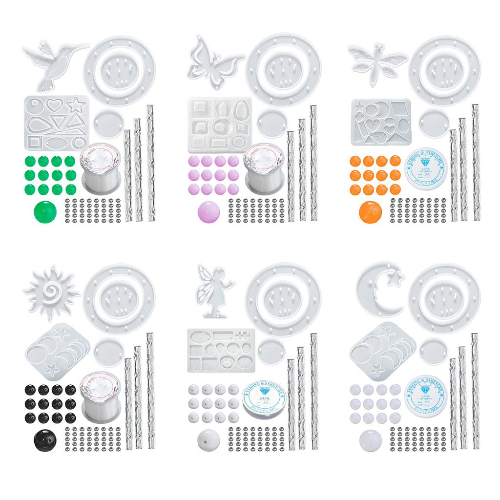 

Луна, звезда, солнце, бабочка, фея, смоляные формы, литье под давлением, силиконовая форма, хрустальная планета, кулон, изготовление ювелирных изделий Mo 6