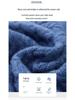 Men's High Neck 100% Wool Sweater - Thick, Cozy Knit for Casual or Business Wear