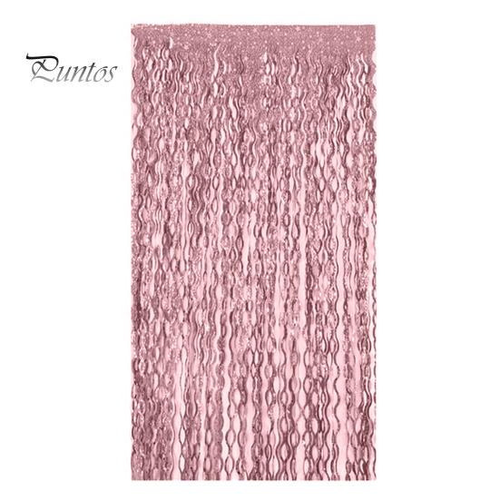 1/5 Packs 1x2m Fringe Rain Curtain Streamers Backdrop Tinsel Foil Fringe Curtains Sparkling Metallic Tassel Wavy Backdrop Curtain Photo Props