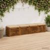 4 piece seat cushions SOEST 4 pcs. 100percent  Polyester Cream