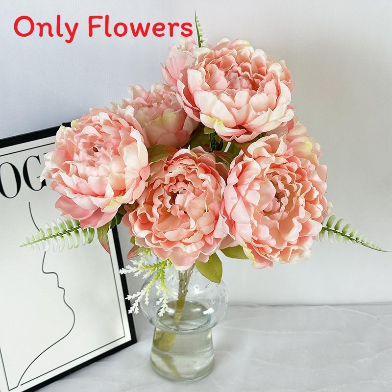 Peony Wedding Decor Artificial Flower Arrangement For Home And Event Styling