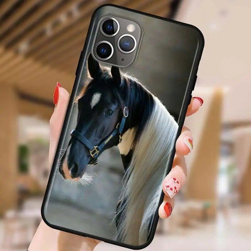 Pouzdro na telefon Running Horse pro iPhone Samsung Galaxy Redmi Xiaomi Oppo OnePlus Note SA 7 8 9 10 11 12 13 14 20 21 22 23 53 54 Pro Max Ultra TPU Soft