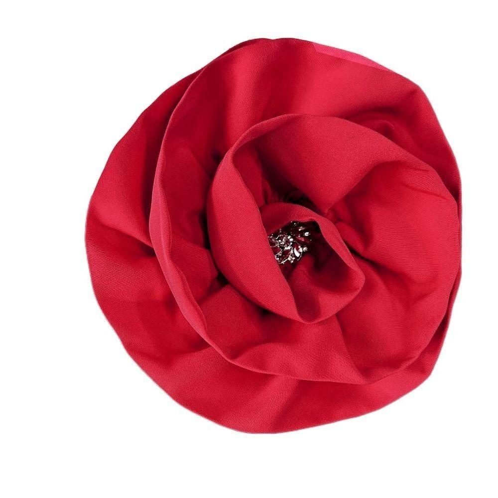 

Большой размер полиэстеровая нашивка в виде цветка ручной работы тканевая неправильной формы большие цветы одежда платья головные уборы аксессуары для волос красный