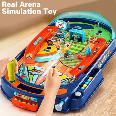 1 Set Interaktives Familien-Flipperspiel für Kinder, lustiges logisches Spielzeug zum Spielen, Denken, Wettbewerbsfähiger Desktop-Flipper