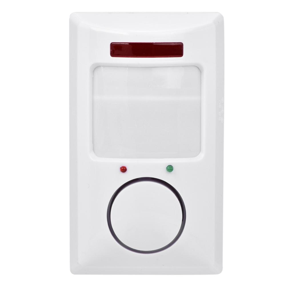 105dB Wireless Alarm System Infrared Motion Sensor Detector Wall Alert Home Security