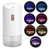 300ml Mini USB Rechargeable Air Humidifier with Projection Ambient Light for Home Office Car UseWhite