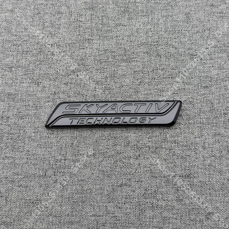 

Car MAZDA 3 black Logo Emblem Buckle Stickers for MAZDA3 2014 2015 2016 Logo Car Front Badge Rear Decals Auto Accessories 2014-2016 Hatchback