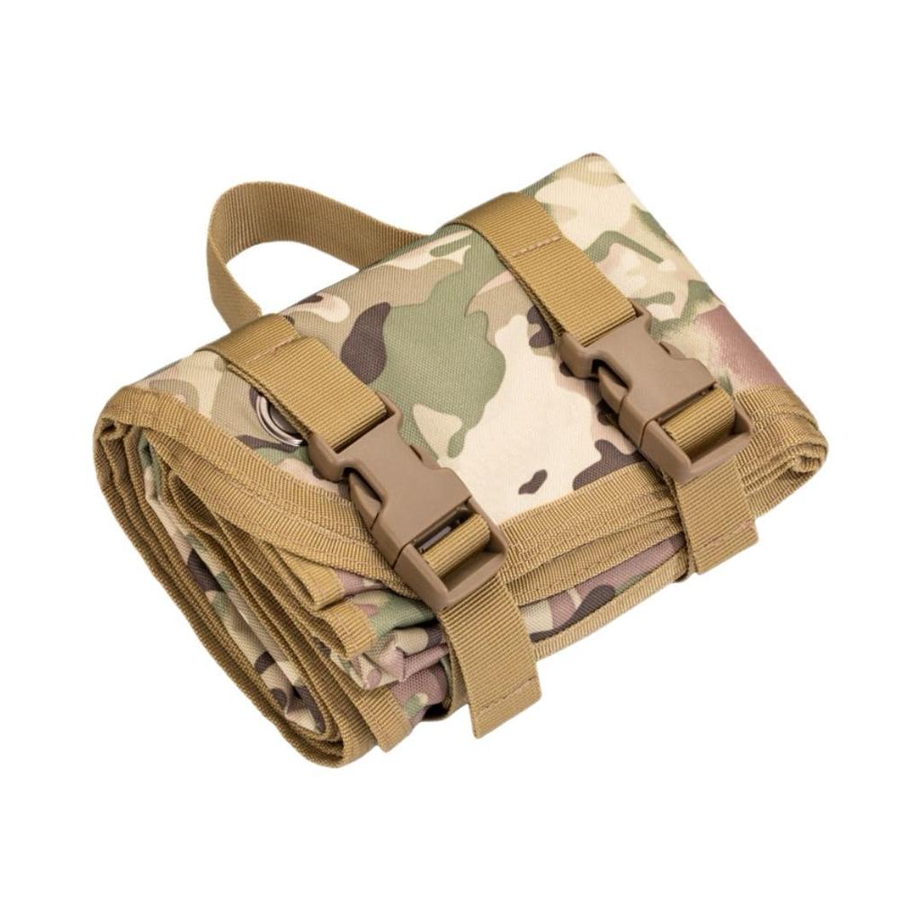 Leisure Sheet Shooting Mat Solo One Person Camping Airsoft Shooting Mountaineering Military (Camouflage B) [Product]