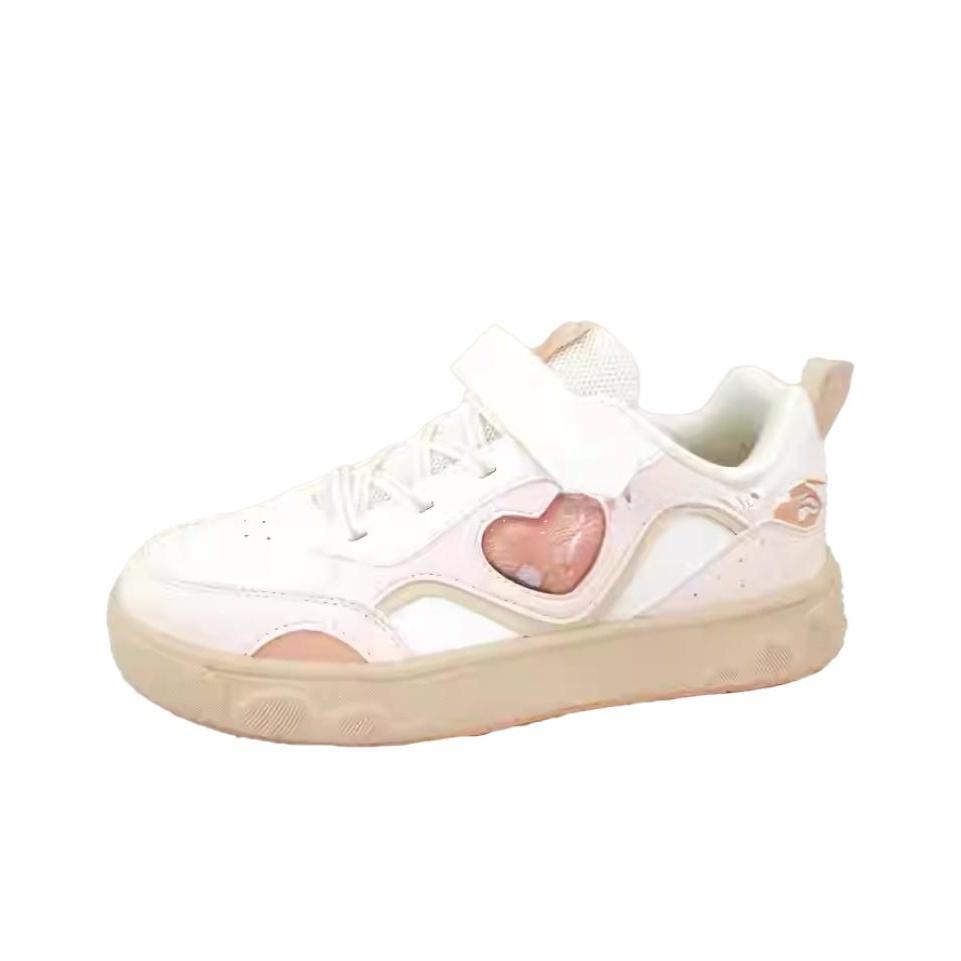 

Anta Детская серия Shell Life Удобные Универсальные Амортизирующие Низкие Кроссовки для Бега Детские Кроссовки для Бега Розовые Белые 322538004 35