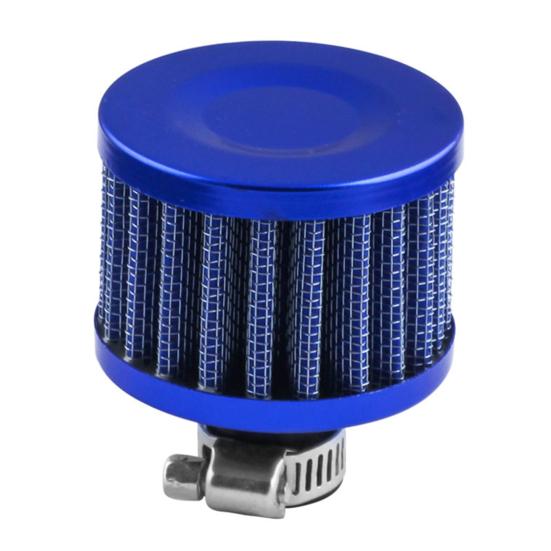 12mm Universal Cold Air Intake Filter Crankcase Vent Valve Breather Filter for Cars Motorcycles