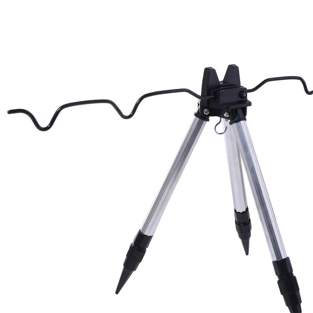 Telescopic Fishing Rod Bracket Rest Base Fishing Tripod Stand  Fishing Accessories