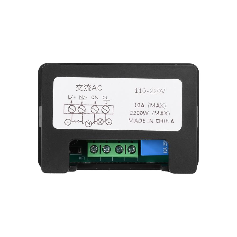 Microcomputer Time Controller AC110-220V 2200W 1.37 inch LCD Digital Timer Switch Relay Controller Delay Relay Module