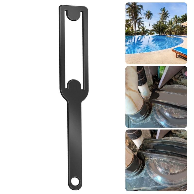 High Strengths Pump Cover Removal Wrenches Rustproof Pool Equipment Removal Tool for Easyly Maintenance Access