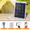 3W 5V Portable Solar Charger Waterproof Solar Panel Charger for Camping with USB Interface for