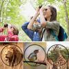 8X21 Portable HD Low-Light Night Vision Binoculars for Women - Perfect for Outdoor Use and Watching Performances