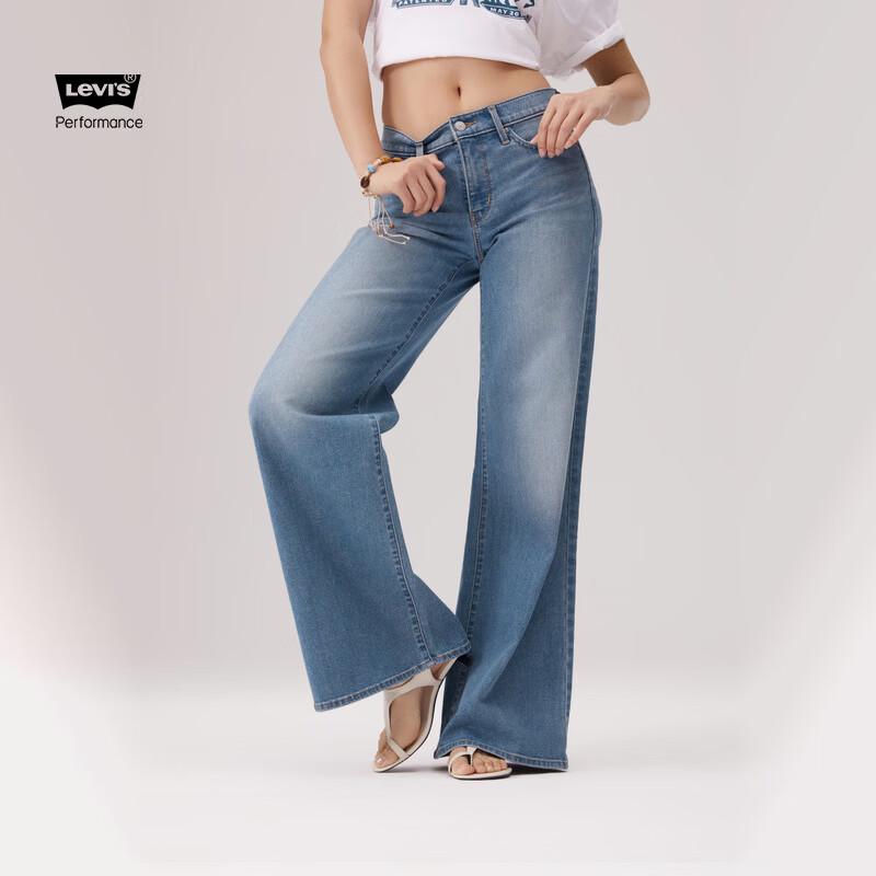 Levi s Женские джинсы 318 с широкими штанинами и формированием талии W27