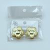 European American Trendy Cross-Border Punk Cold Wind Stainless Steel Earrings Geometric Irregular Drop Fashion Jewelry