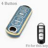 Key Cover Fob 4Buttons Tpu Car Case Shell Fob Holder For Mazda 2 3 5 6 Cx-3 Cx-5 Cx-7 Cx-9 Atenz Speed Miata Mx5 Axela Cx4