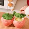 Cartoon Strawberry Seasoning Jar Japanese Style Spice Jar Kawaii Condiment Can  Salt