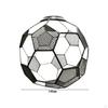 Contemporary Wire Pendant Light Fixture in Soccer for Home Decor