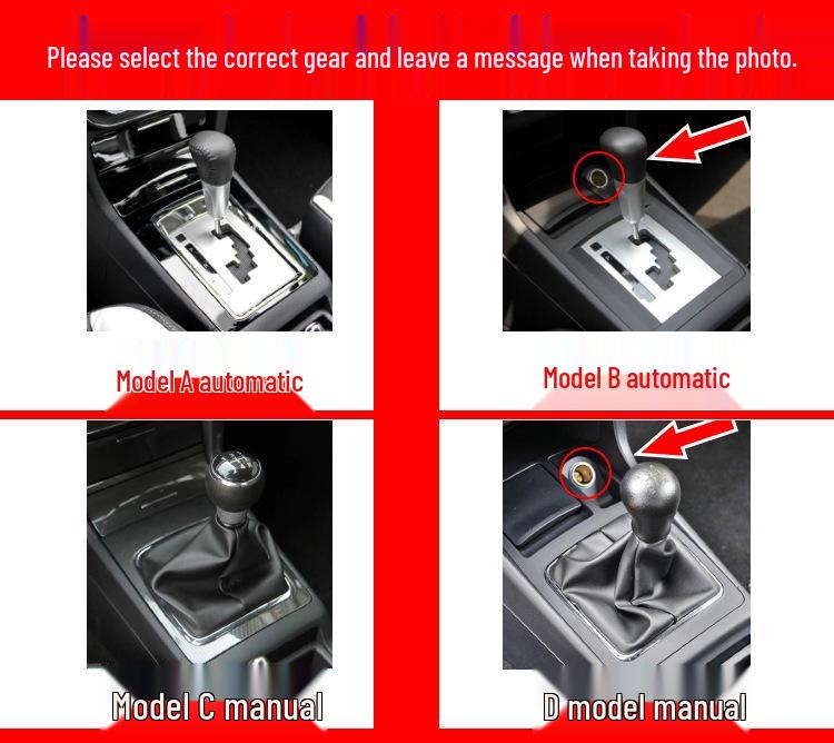 Lancer Interior Carbon Fiber Console & Shift Stickers