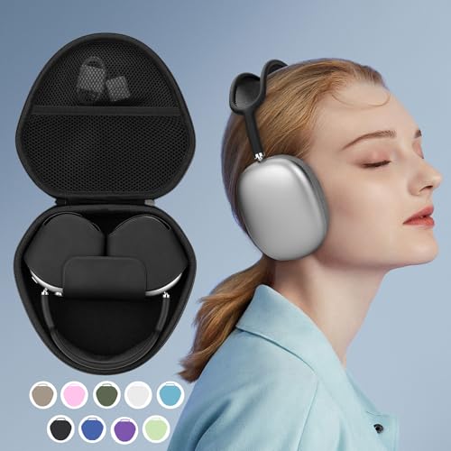 Apple AirPods Max Earphone Headset (Blue Case) Compatible with Lebakort Storage Case