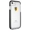 Etui Do iPhone 7 Ferrari Shockproof Czarne Transparentne