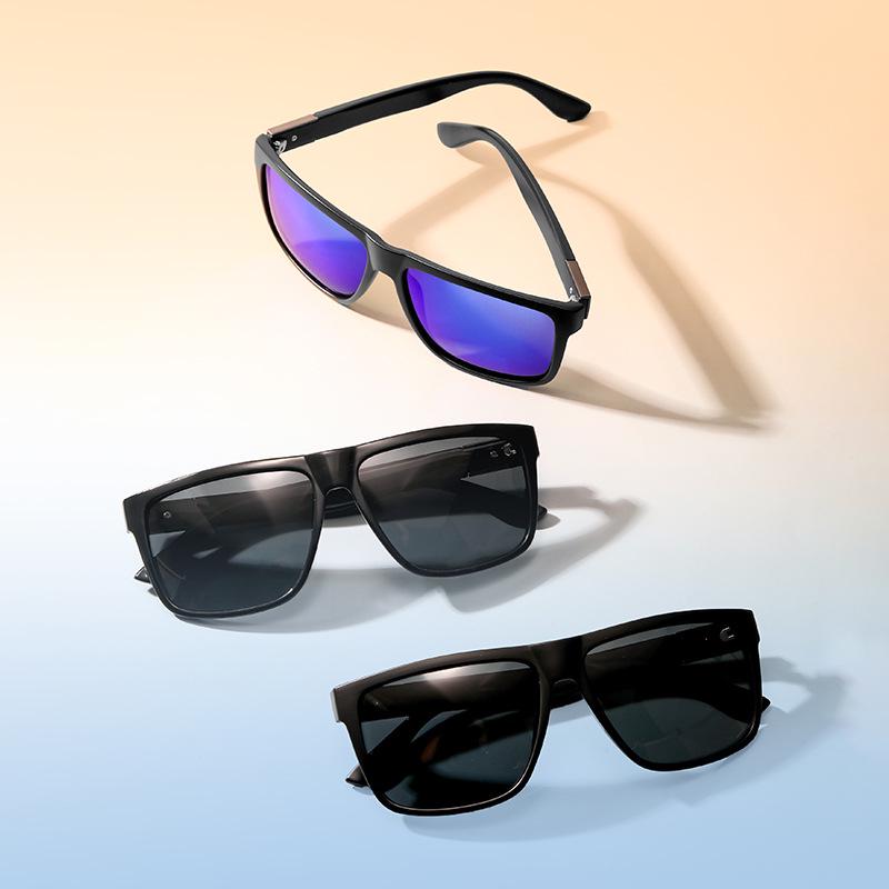 Herren Retro Quadratische Polarisierte Fahrsonnenbrille - Anti-UV