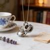 Minimalist Cross Pendant Necklace With Alloy Chain For Mothers Day Gift