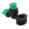 2pcs Leak Proof Agricultural Sprayer Nozzle Black and Green Easy Installation Fogging Spray Nozzle Easy Installation