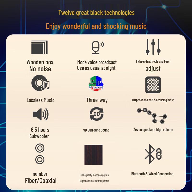 Sansui 60C Home Bluetooth Speaker System