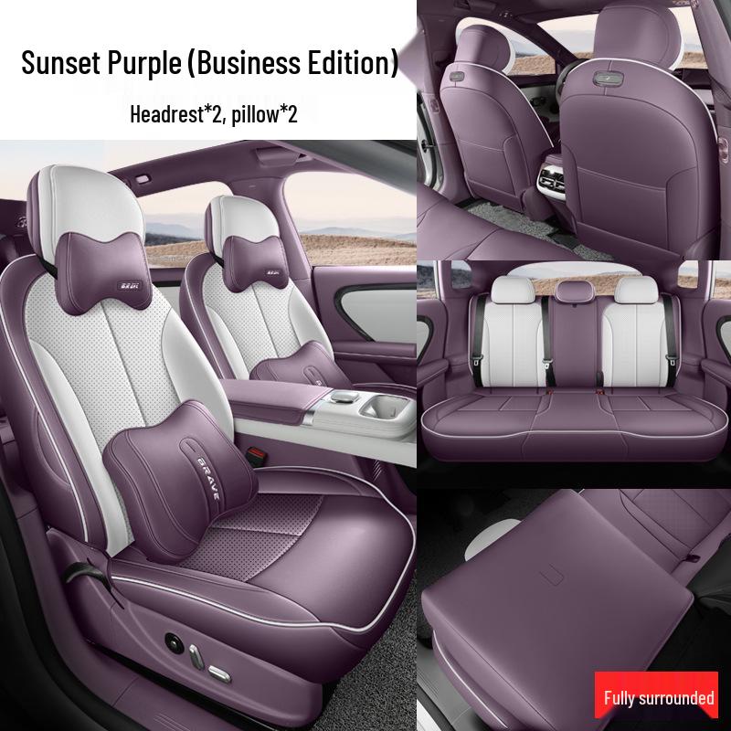 2026 Qiyuan A07 All-Season Full-Coverage Leather Car Seat Covers