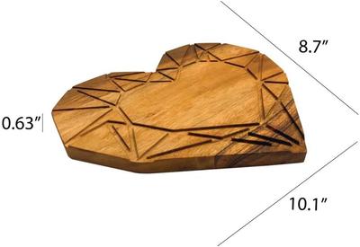 Valentine's Day Gifts Organic Acacia Kitchen Cutting Chopping Charcuterie Board Platter Butcher Block for Cheese and Vegetables Meat