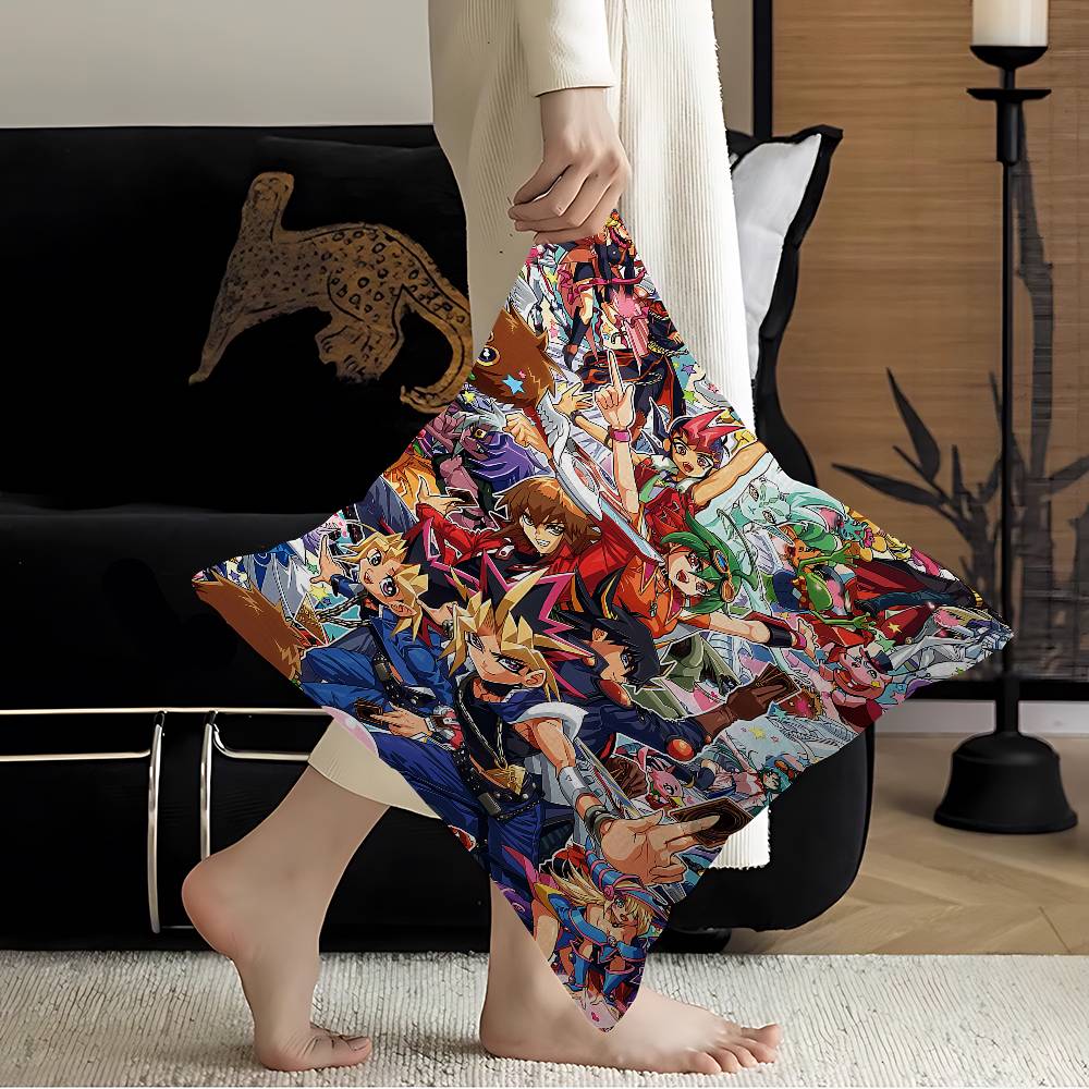 Amine Yu Gi Oh Retro Pillow Cushion Cover Pillowcase Living Room Sofa Home Decor Customized