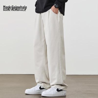 Mark Fairwhale Herren Einfarbige Lässige Gerade Hose