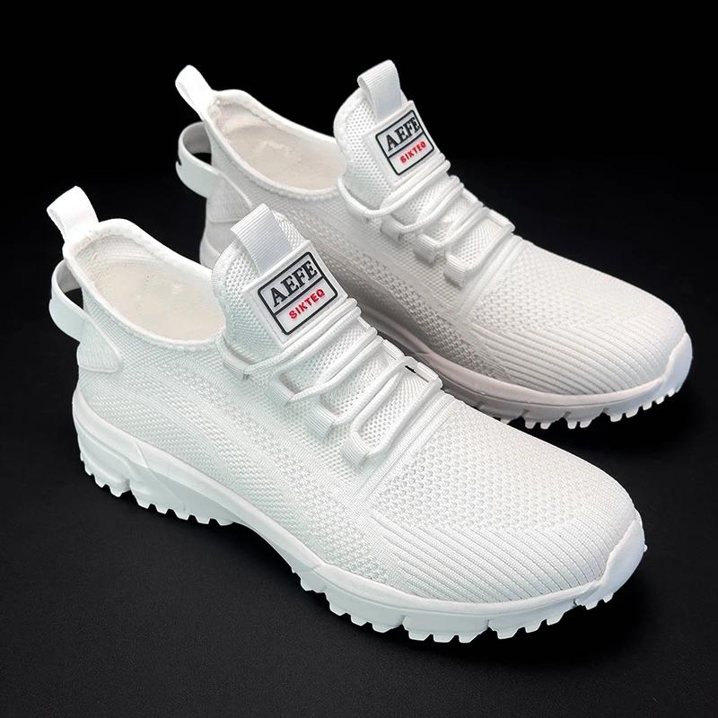 Maedef Men Sneakers Breathable Lightweight Walking Shoes Casual Sports Shoes For Men Non Slip Sole Comfortable Athletic Sneakers