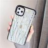 Simple Lavender Mobile Phone Case iPhone15 Summer New Transparent Case Apple 17 Anti-drop Protective Case 16 Girls