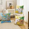 Cute Capybara Pillowcases Home Bedding Decorative Pillow Cover Wedding Super Soft Pillow Case
