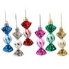 Christmas Decorations, Mini Round Candies, Christmas Tree Ornaments, Electroplated Plastic, Painted Balls, Candy Pendants, Props
