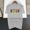 Luxury BrandBear France Print T Shirt For Man Summer Vintage Unisex Oversized T-shirt Y2k Tops Short Sleeve Men's